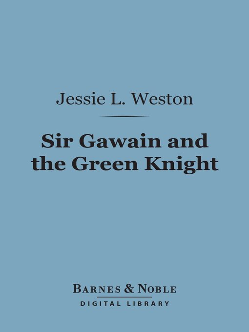 Cover image for Sir Gawain and the Green Knight (Barnes & Noble Digital Library)